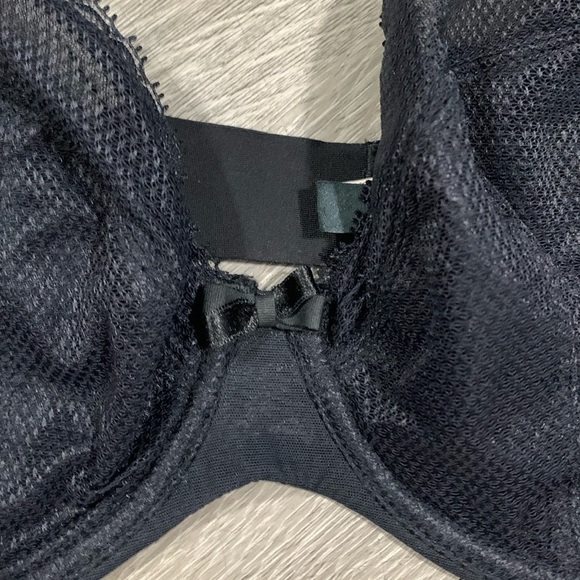 Chantelle Black Full Coverage Underwire Bra size 30DDD - Picture 4 of 8